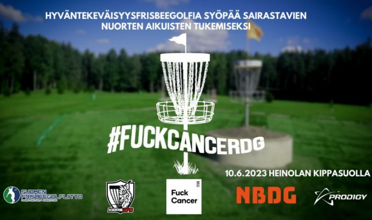 Fuck Cancer DG tapahtuma keräsi yli 10 000 euron potin!