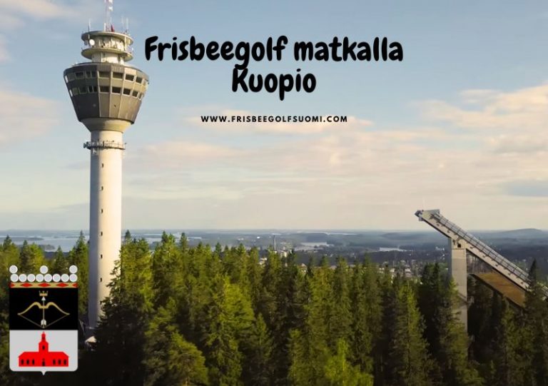 Frisbeegolf matkalla – Kuopio